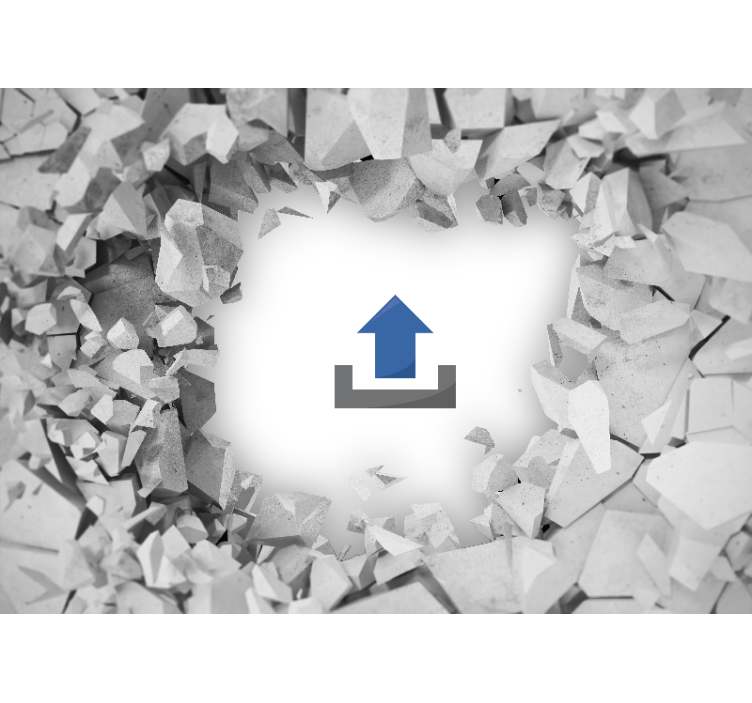 Space wall mural cosmic swirling energy - TenStickers