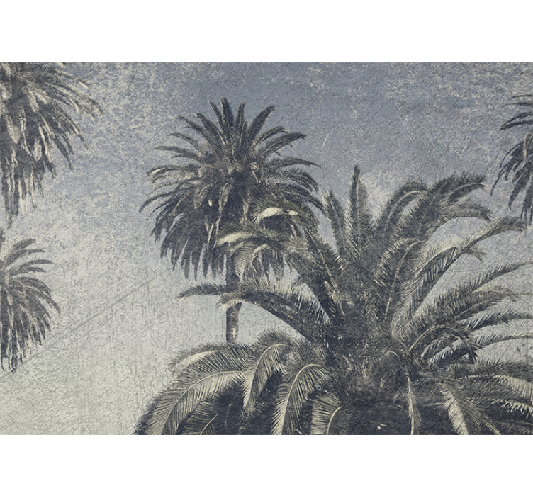 Wall mural nature palm tree paradise - TenStickers