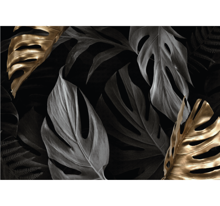 Wall mural nature tropical leaf designs - TenStickers