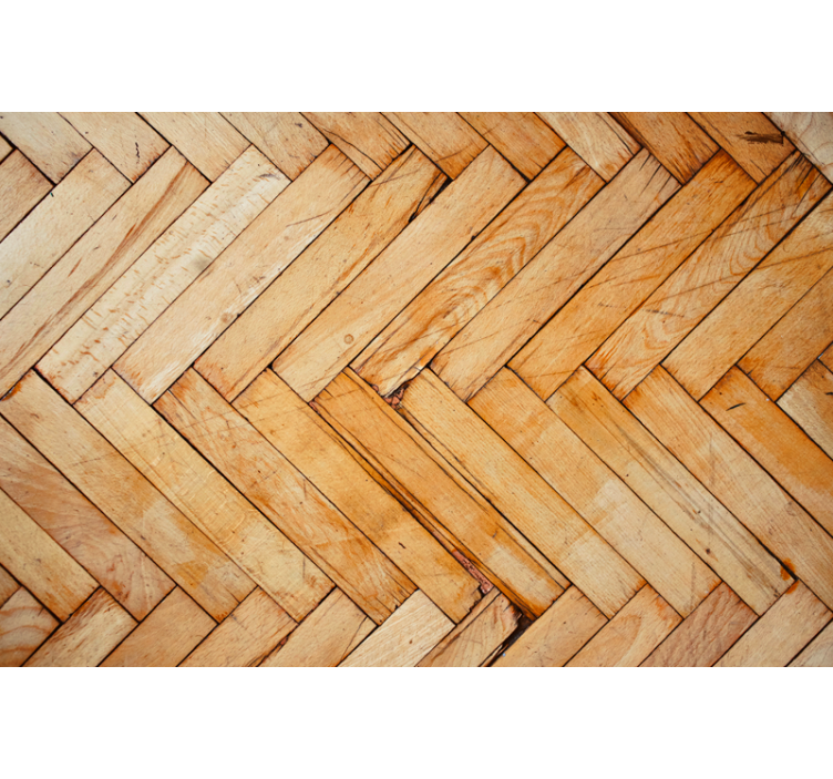 Texture wall mural natural wood design - TenStickers