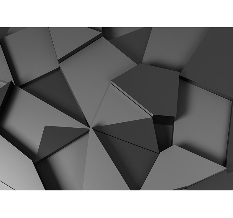 Geometric Pattern Surface texture wall mural - TenStickers