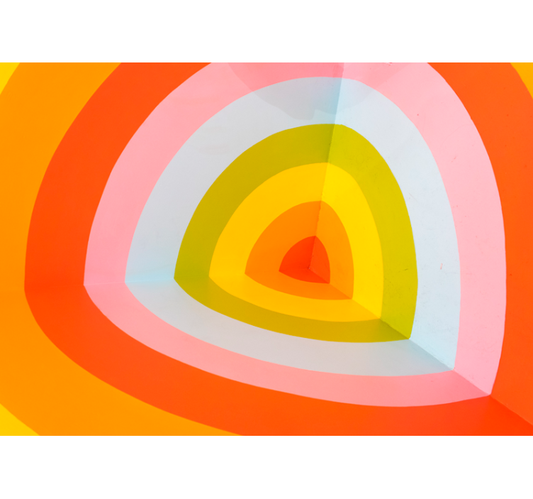 Pop art pattern vintage wall mural - TenStickers