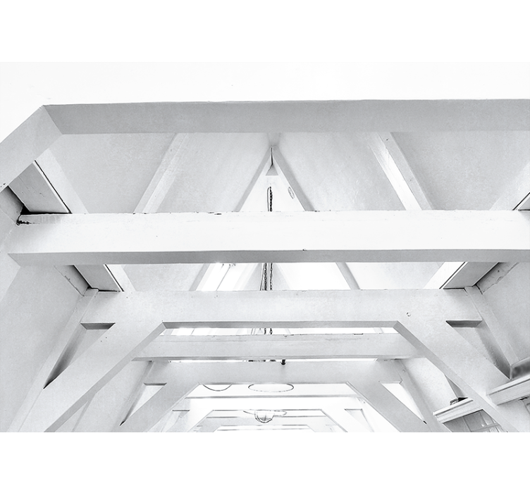 Texture wall mural architectural design - TenStickers