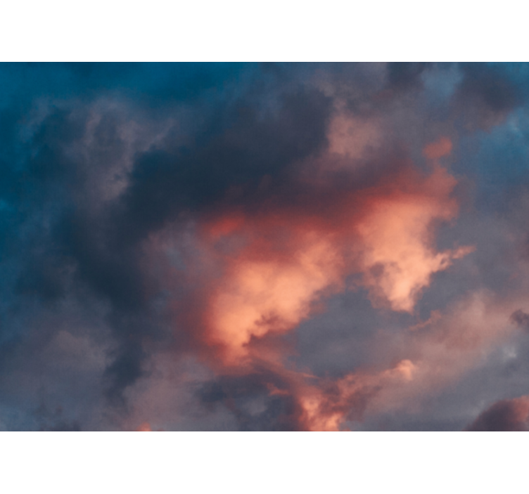 Sky wall mural stunning cloudscape - TenStickers