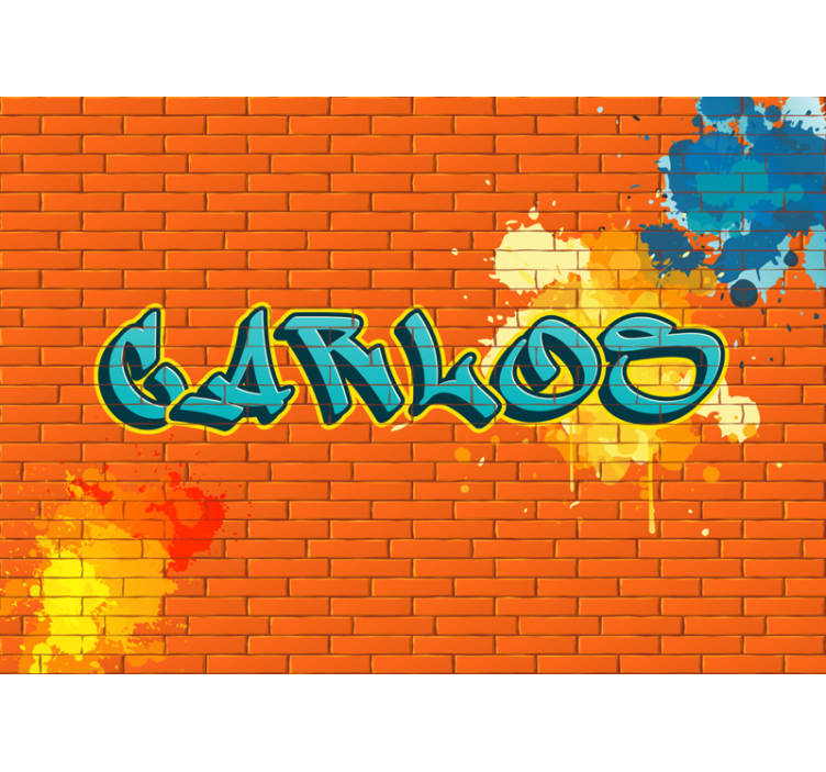 Personalised  Urban Art Wall Mural - TenStickers