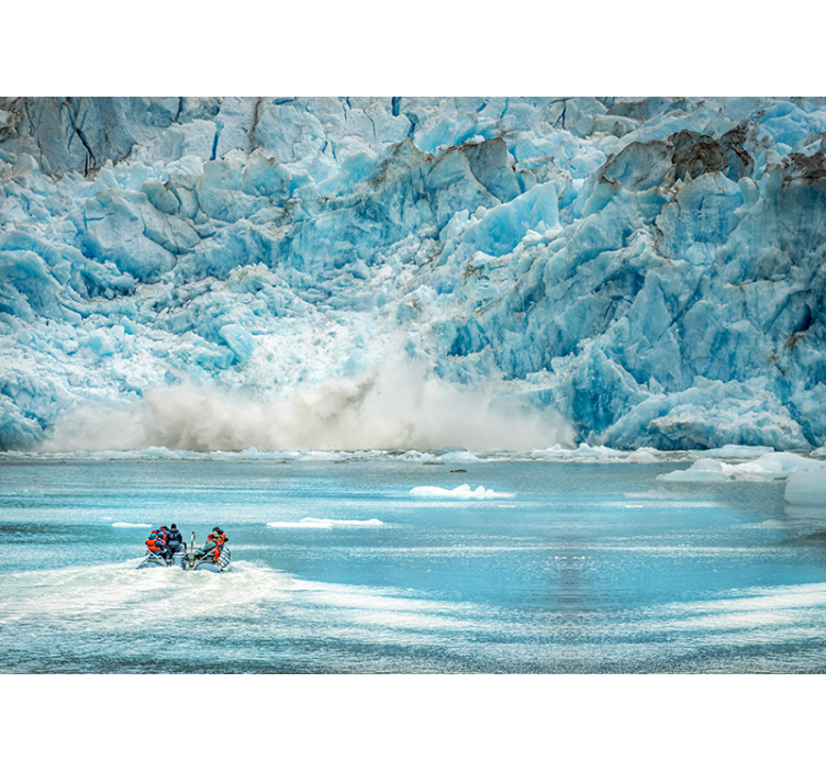 Alaska Ice sea wall mural - TenStickers