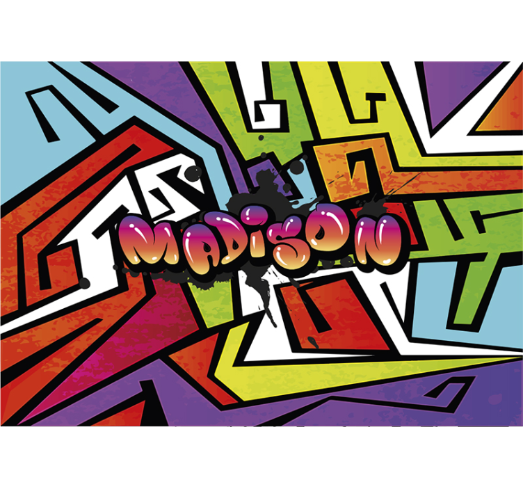 Urban Graffiti custom wall mural - TenStickers