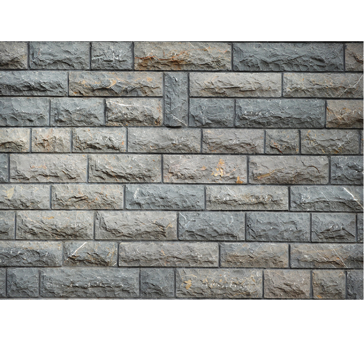 Brick Texture 3D Wall Mural - TenStickers