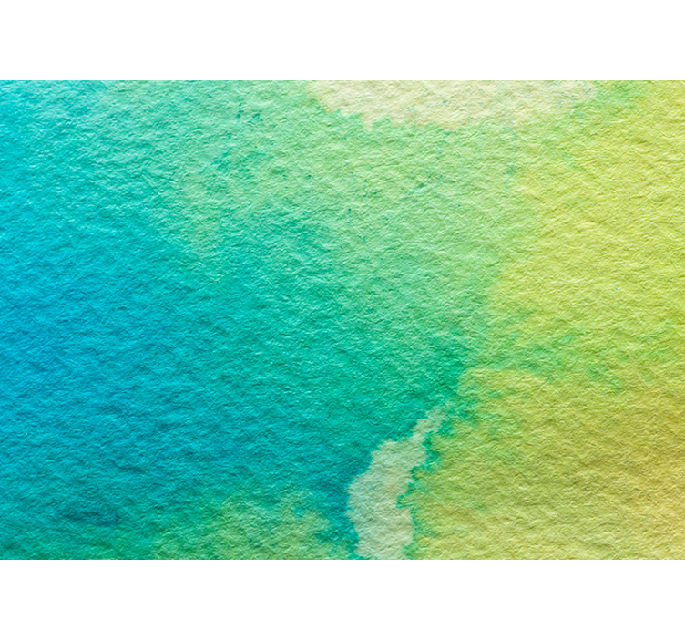 Abstract watercolor light green  Wall Murals - TenStickers