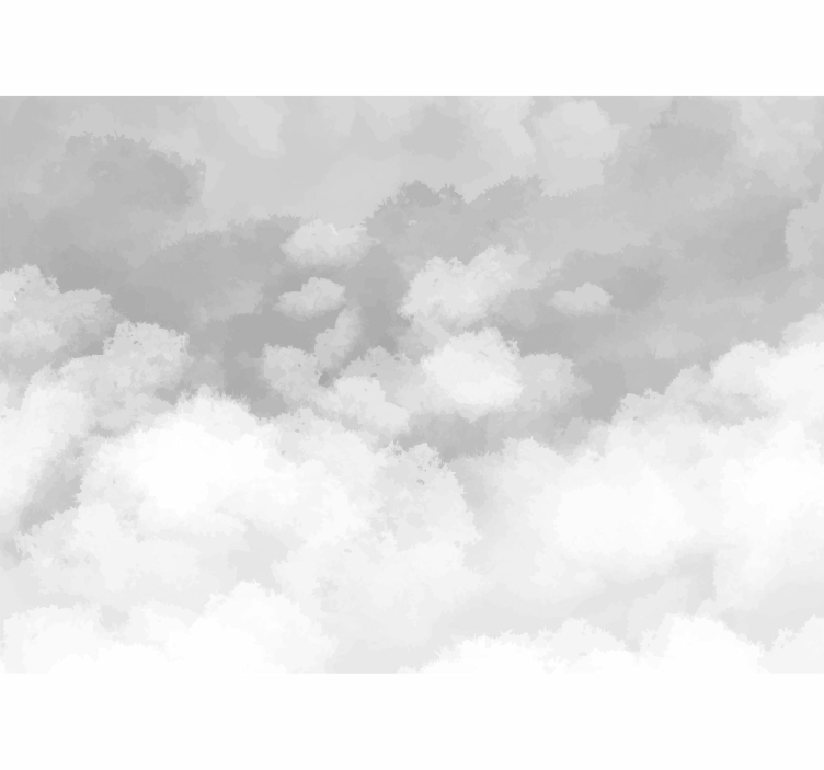 Grunge Sky Sky Wall Mural - TenStickers