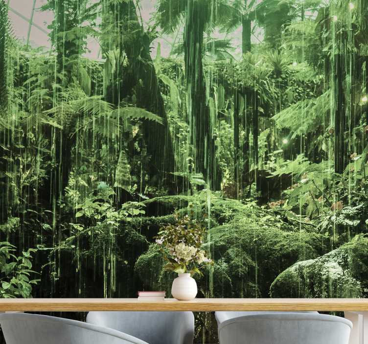 Amazonian tempus life Forest Wall Mural - TenStickers