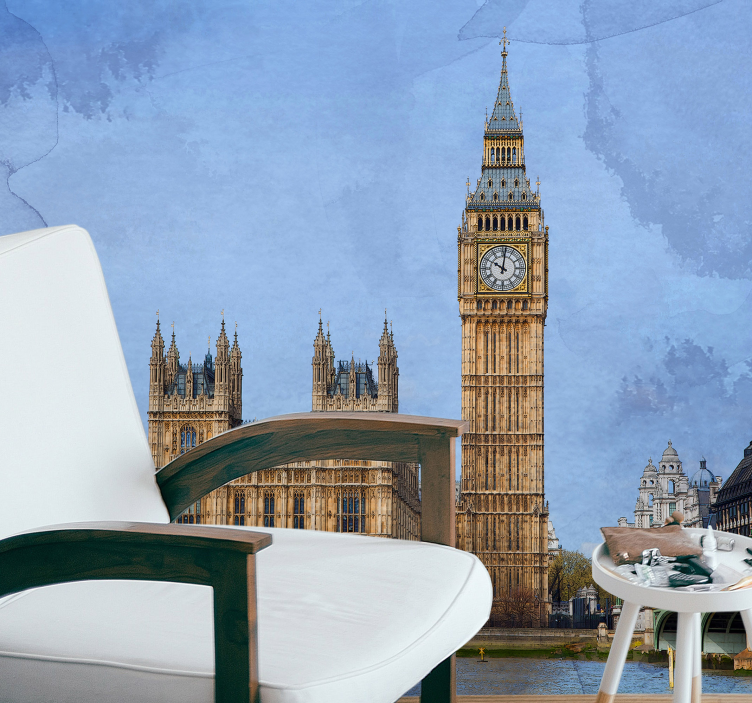 Big Ben Landmark wall mural london - TenStickers