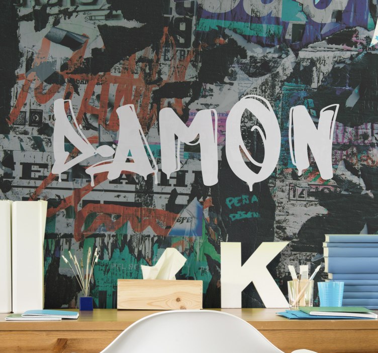 Custom urban style name Teenage Wall Murals - TenStickers