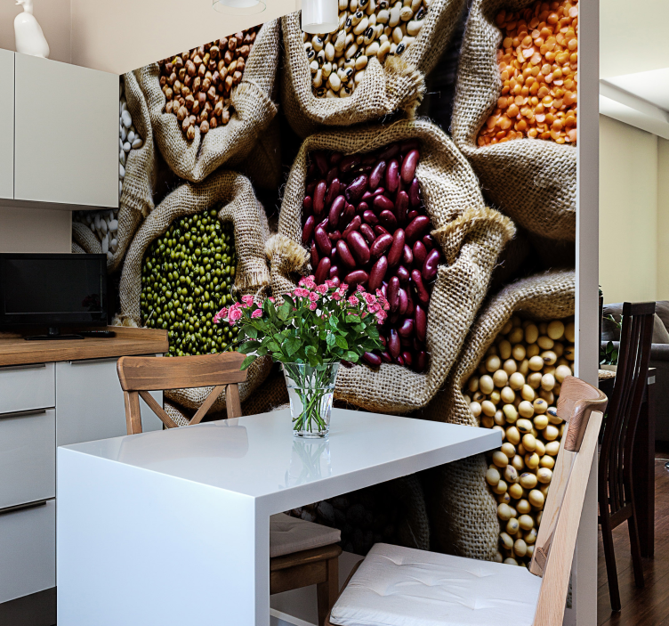 Different pulses Kitchen Wall Mural - TenStickers