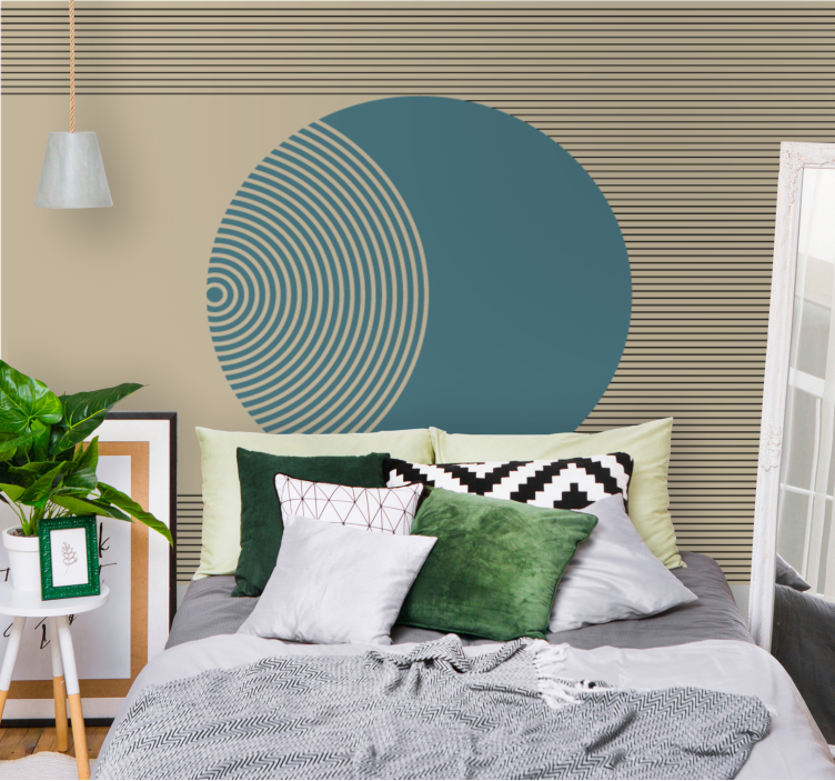 Geometric colors of earth Abstract Wall Murals - TenStickers