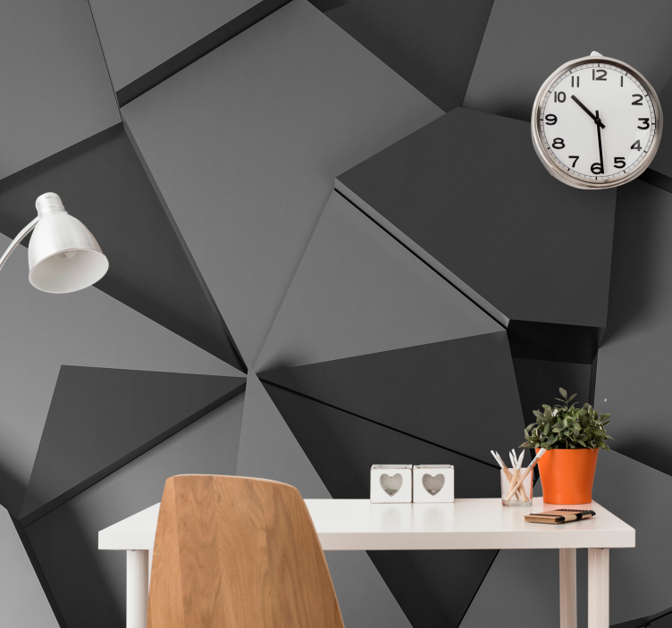 Geometric Pattern Surface texture wall mural - TenStickers