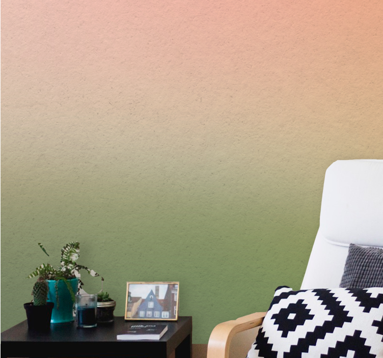 "Kawaii" style ombre Abstract Wall Murals - TenStickers