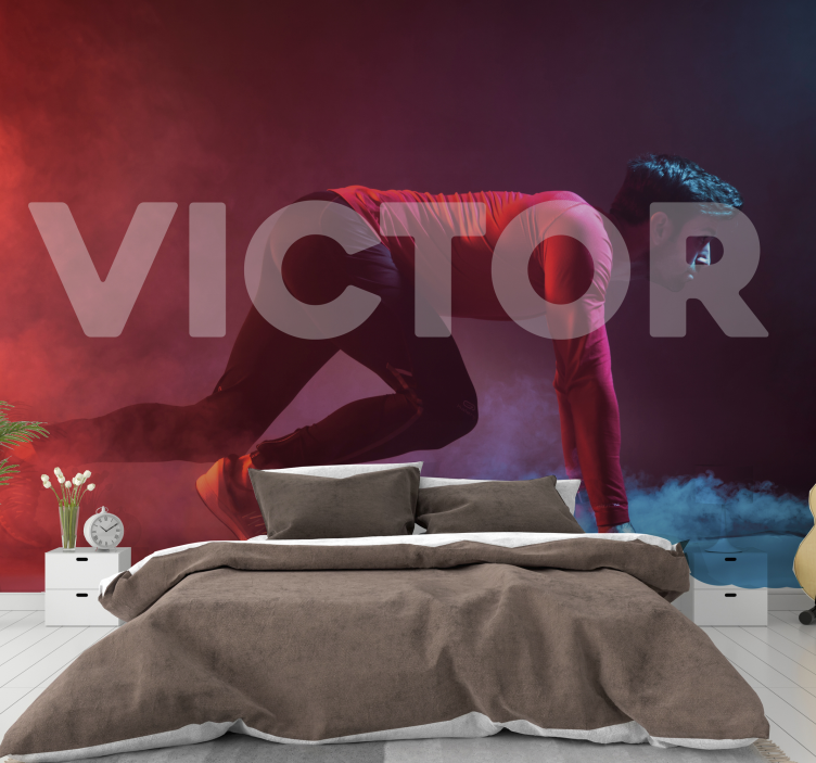 Limitless sports custom wall mural - TenStickers