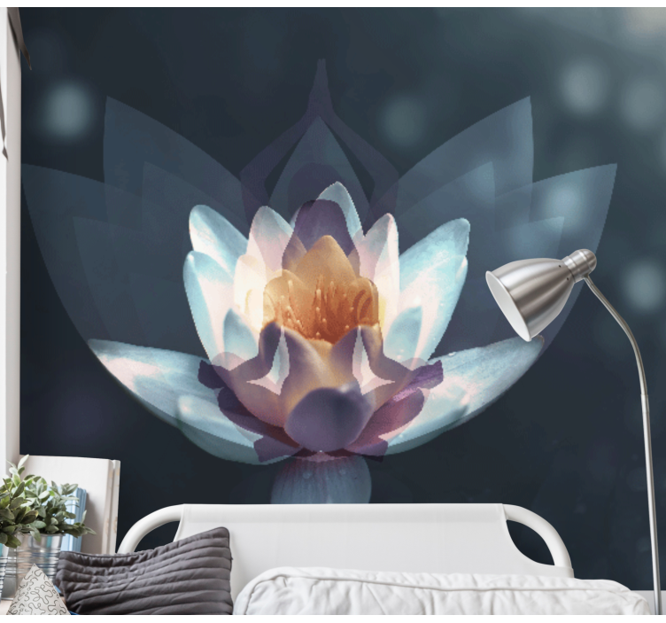 Meditation background relax zen wall mural - TenStickers