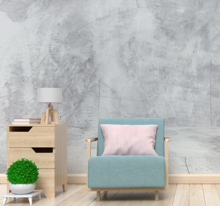Texture wall mural subtle concrete pattern - TenStickers