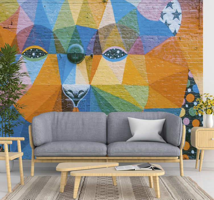 Tribal graffiti Urban Art Wall Mural - TenStickers