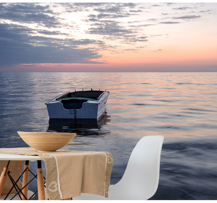 Under the sea wall mural tranquil water scene - TenStickers