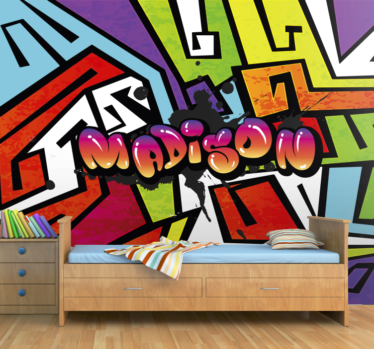 Urban Graffiti custom wall mural - TenStickers