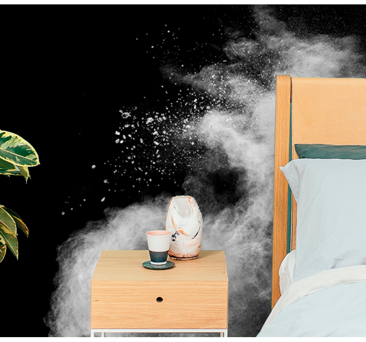 White powder explosion  Marriage Wall Murals - TenStickers