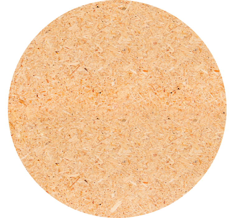 Texture coasters round natural material - TenStickers