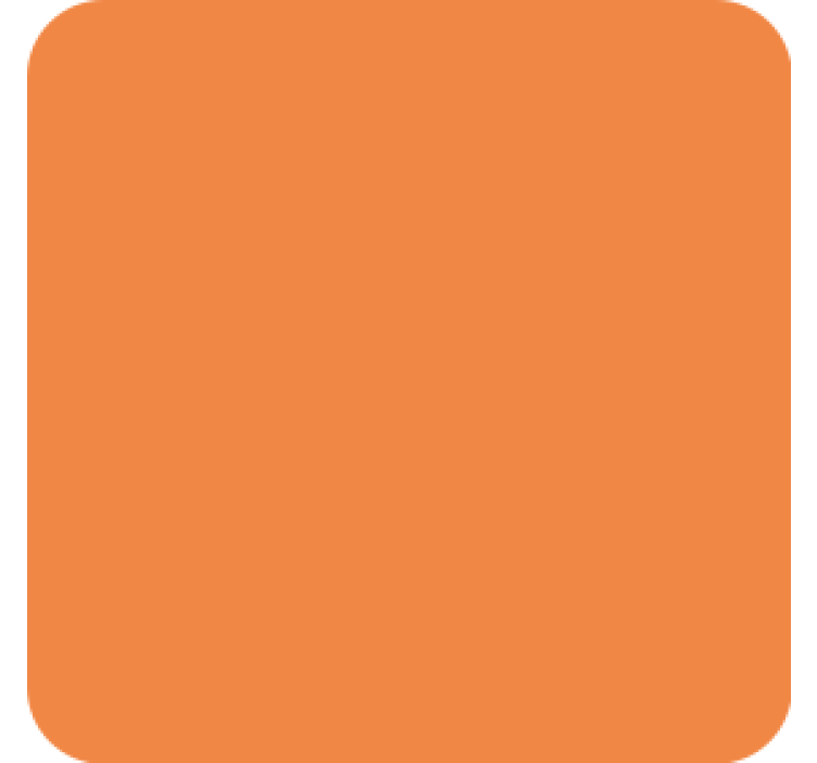 Texture coasters simple orange surface - TenStickers