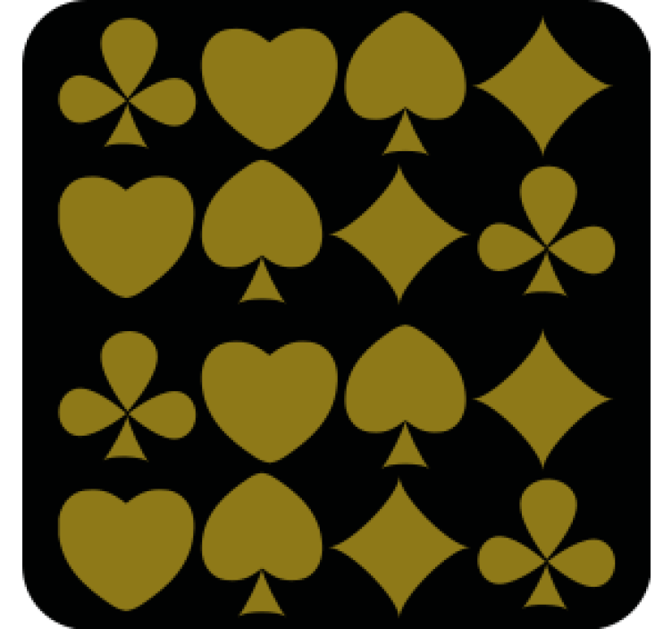 Texture coasters geometric shapes design - TenStickers