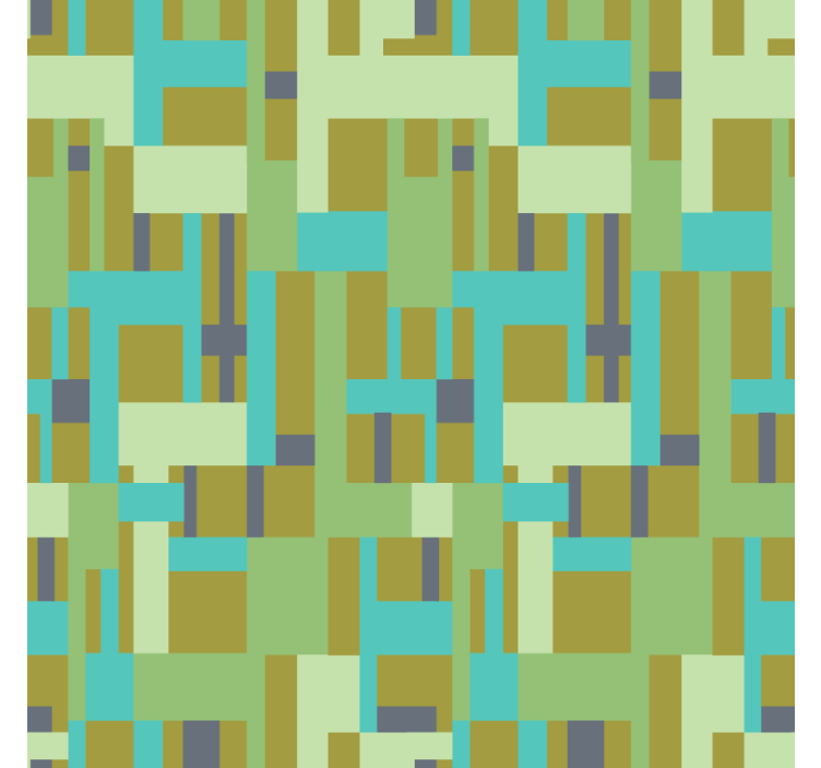 Texture coasters with abstract geometric design - TenStickers