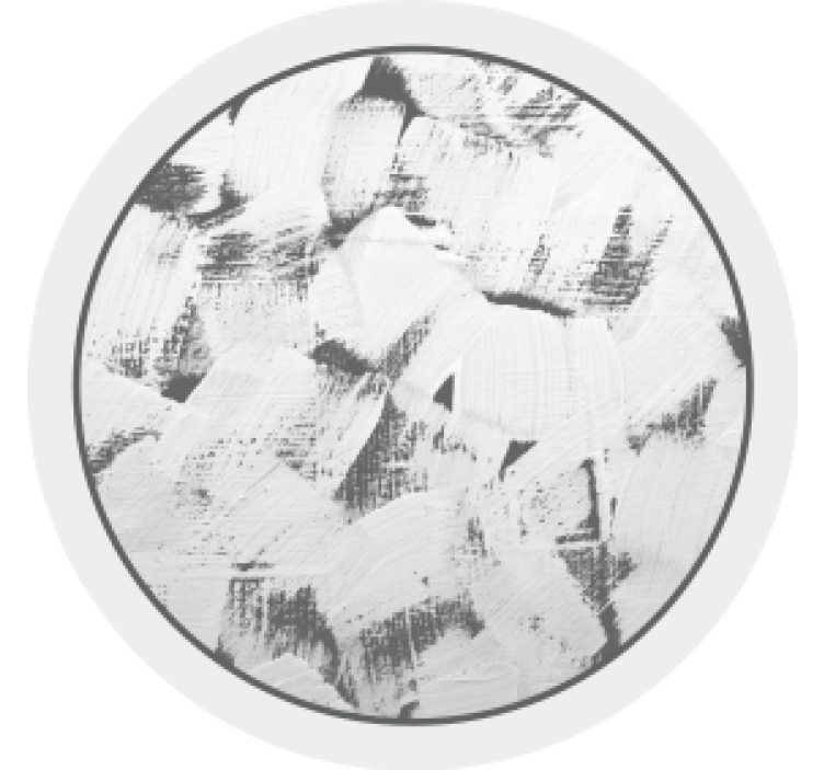 Texture coasters abstract monochrome brushstrokes - TenStickers