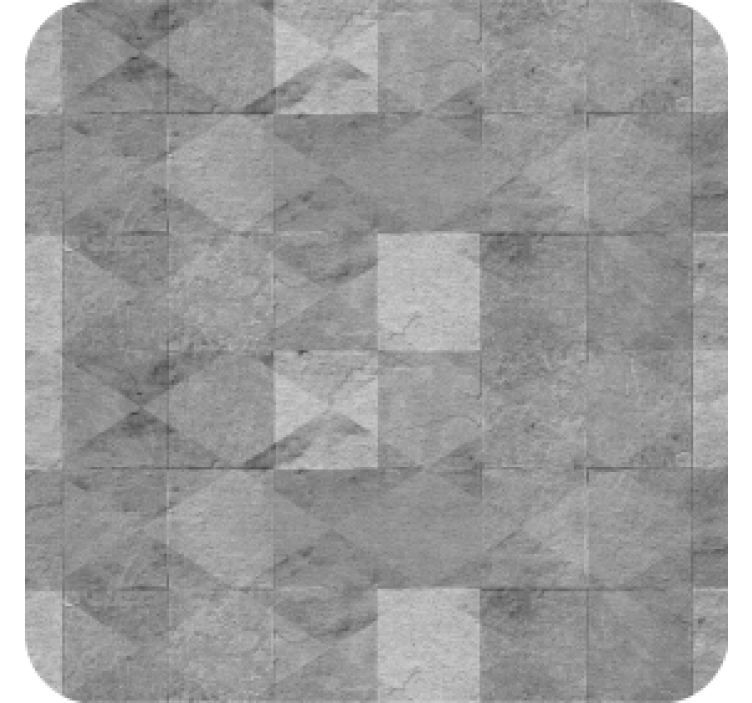 Texture coasters with square patterned surface - TenStickers