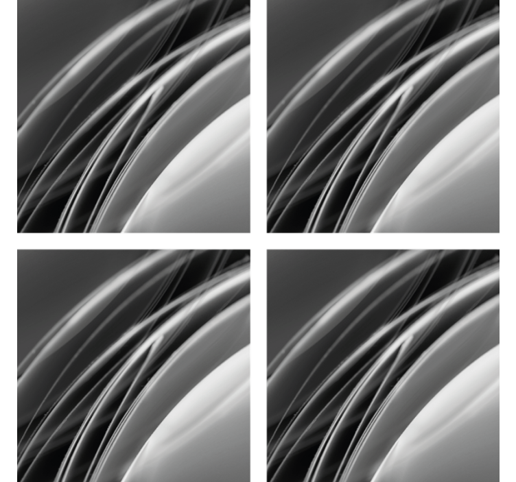 Texture coasters with abstract wave design - TenStickers