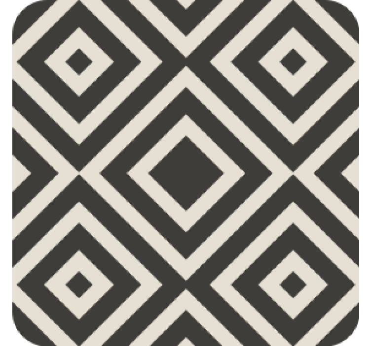 Texture coasters geometric shape exploration - TenStickers