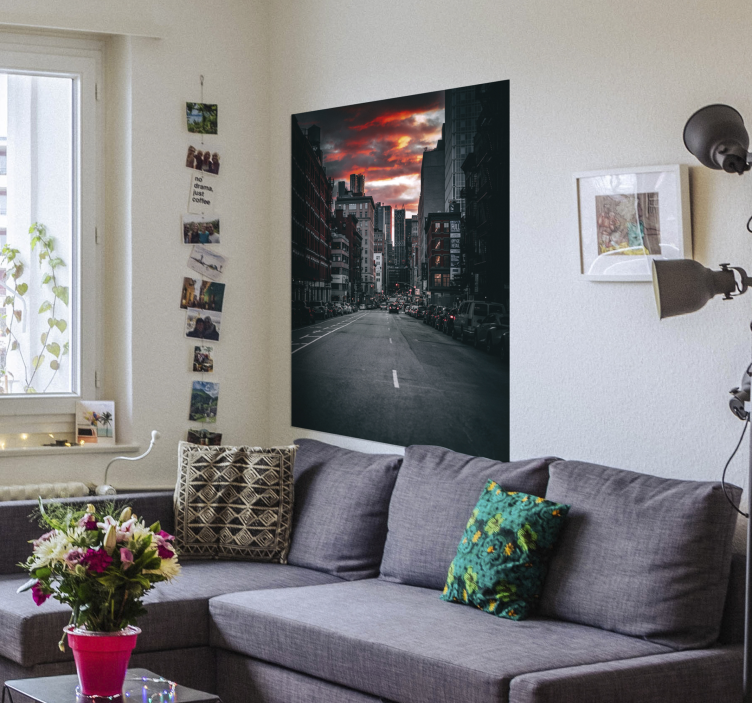 New York City street poster - TenStickers