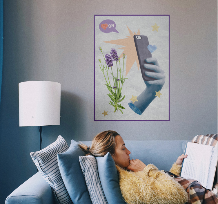 Digital life poster print - TenStickers