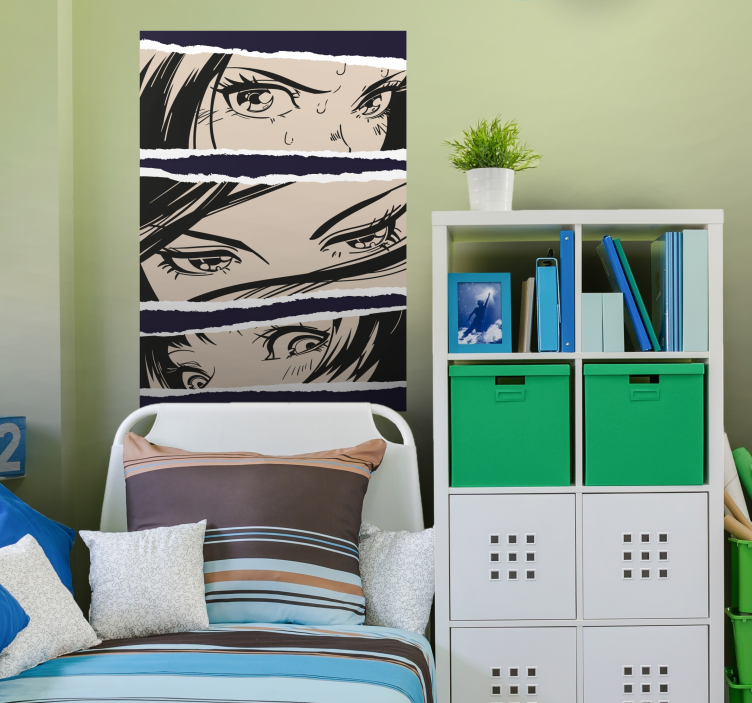 Collage anime poster print - TenStickers
