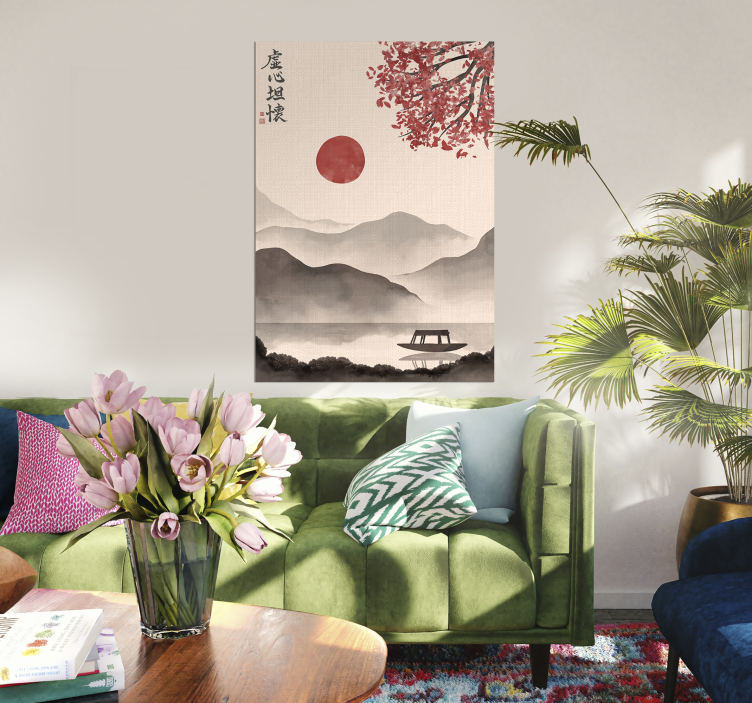 Classic Japandi poster design - TenStickers