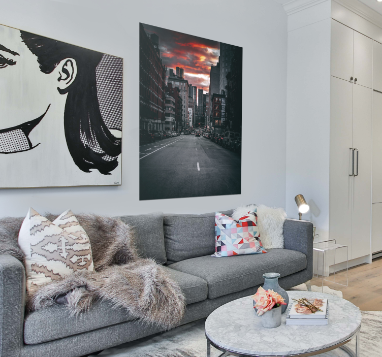 New York City street poster - TenStickers