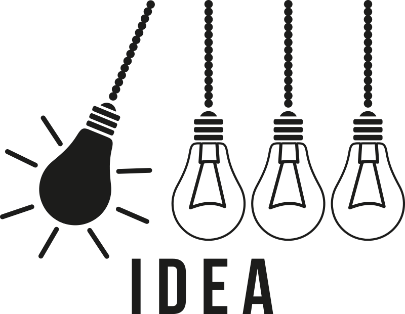 Office poster with creative design idea - TenStickers