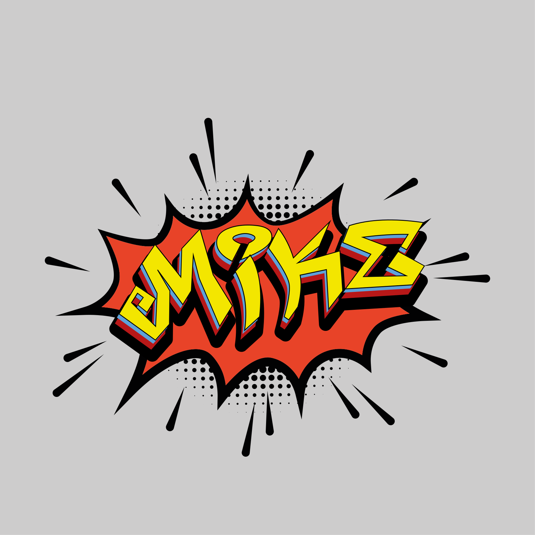 Poster for teenager in comic lettering style - TenStickers