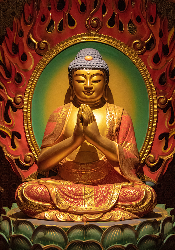 Buddha religious poster design - TenStickers