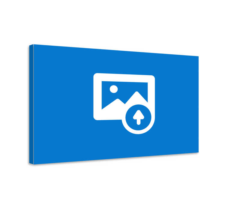 Custom canvas with photo - TenStickers