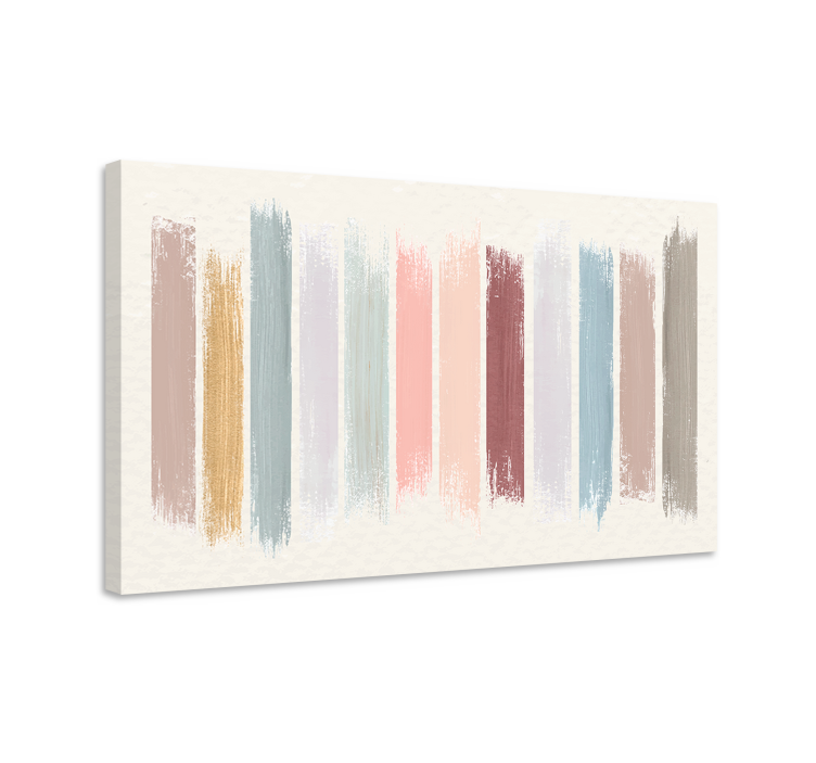 Colorful painting  canvas art prints - TenStickers