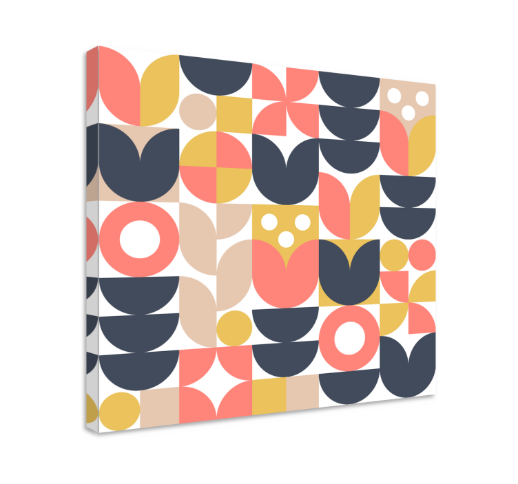 Geometric Nordic art print - TenStickers
