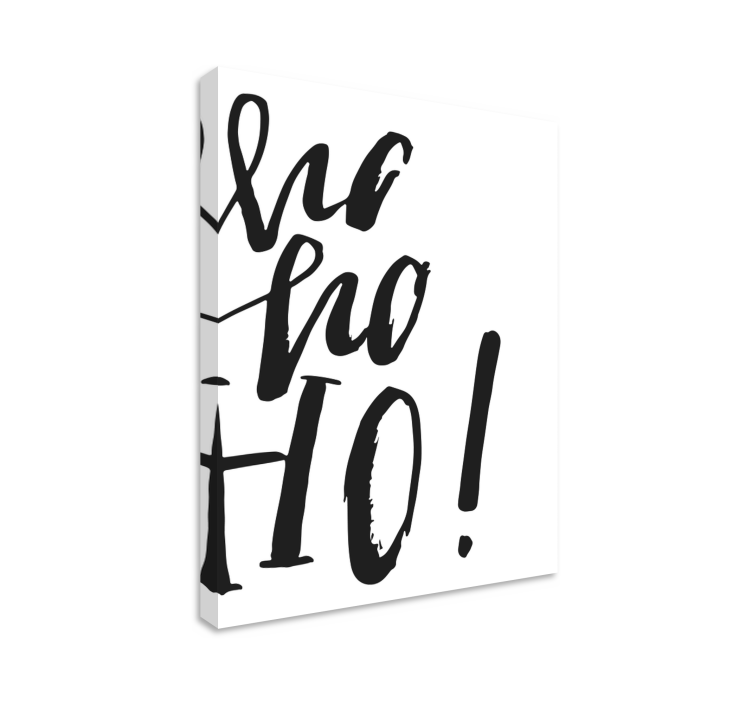 Quote canvas festive phrase art display - TenStickers