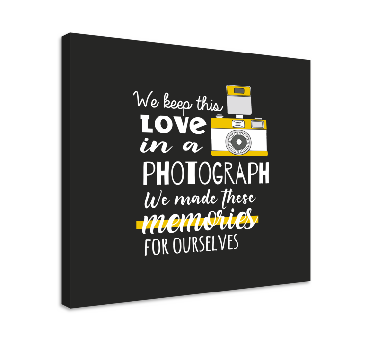 Song love photograph Music canvas art - TenStickers