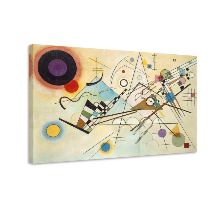 Amazing geometric art painting geometric canvas - TenStickers